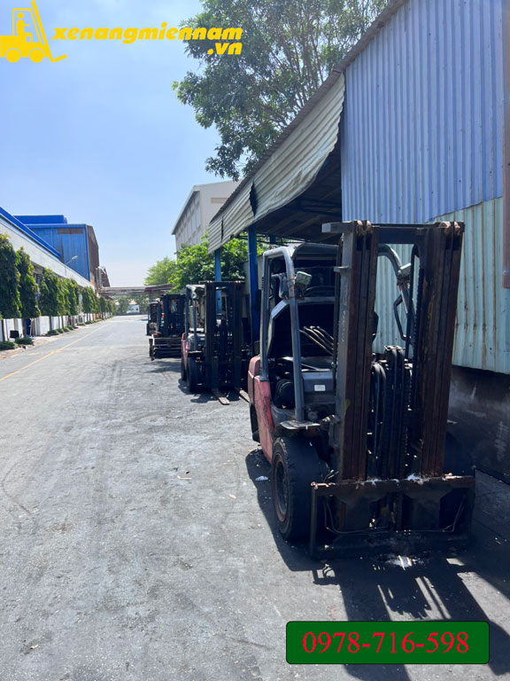 Bảo dưỡng bảo trì xe nâng tại cụm công nghiệp Bến Củi 1, 2, tỉnh Tây Ninh