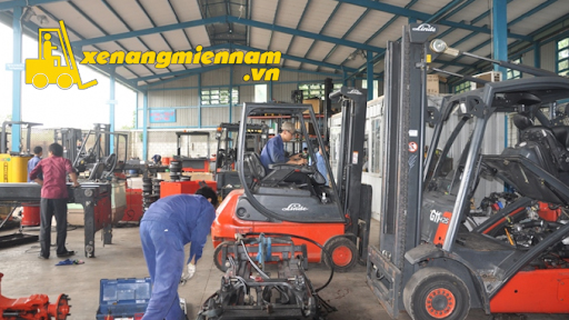 Bảo dưỡng bảo trì xe nâng tại cụm công nghiệp Ninh Điền, huyện Châu Thành, tỉnh Tây Ninh