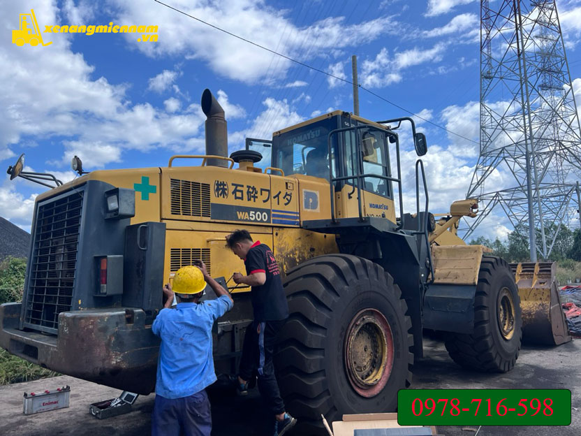 Bảo dưỡng bảo trì xe nâng tại cụm công nghiệp Thanh Xuân 3, huyện Tân Biên, tỉnh Tây Ninh