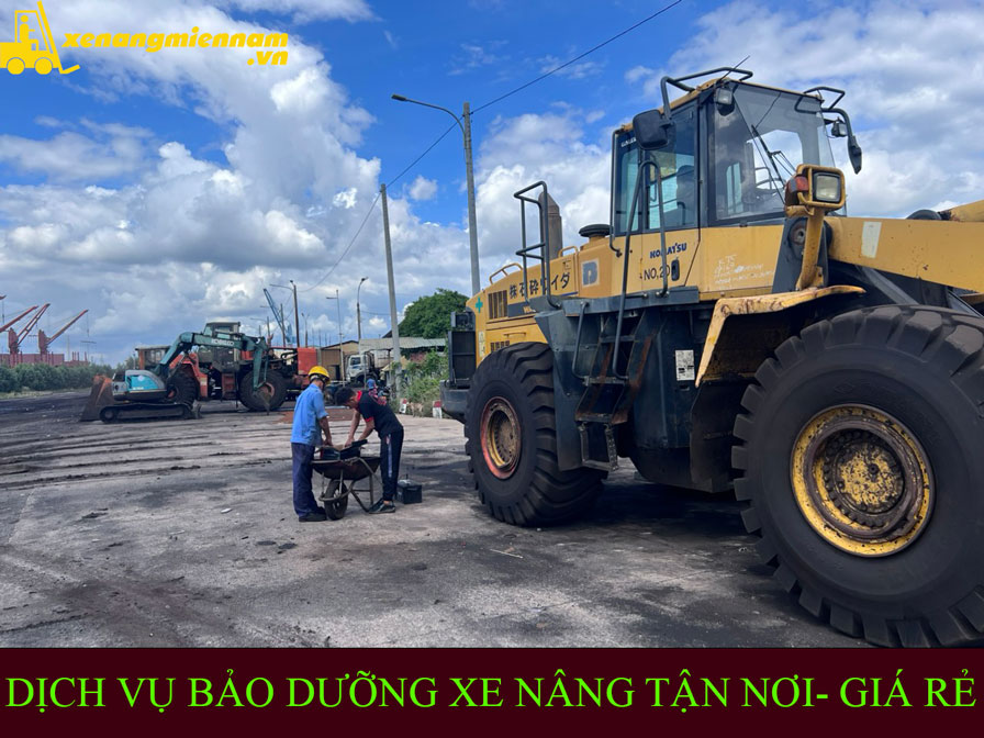 Bảo dưỡng bảo trì xe nâng tại cụm KCN Thanh An, huyện Dầu Tiếng, tỉnh Bình Dương
