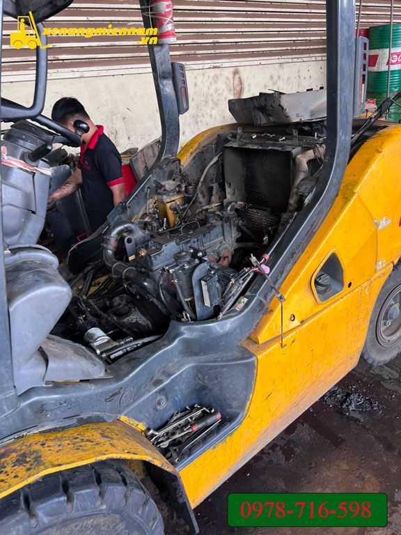 Công ty sửa chữa xe nâng tại KCN Tân Bình, xã Tân Bình, huyện Bắc Tân Uyên, Bình Dương