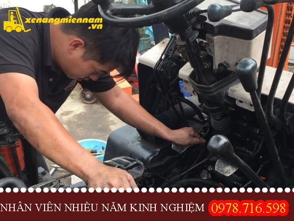Sửa xe nâng TCM tại KCX Sài Gòn - Linh Trung, Quận Thủ Đức, TP HCM