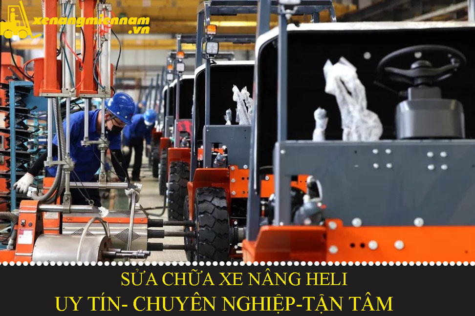 Sửa xe nâng Heli tại cụm công nghiệp Thanh Xuân I, huyện Tân Biên, tỉnh Tây Ninh