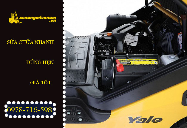 Sửa xe nâng Yale tại cụm công nghiệp Tân Hội 1, huyện Tân Châu, tỉnh Tây Ninh