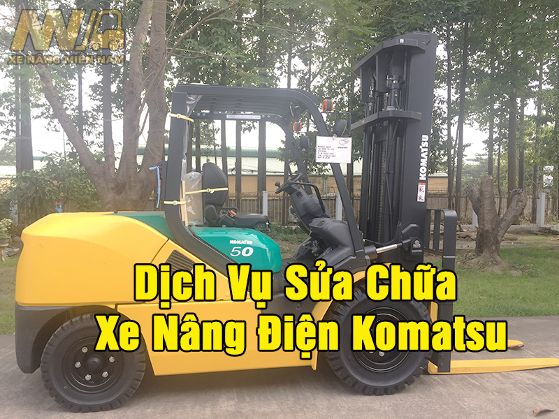 sua-xe-nang-dien-komatsu