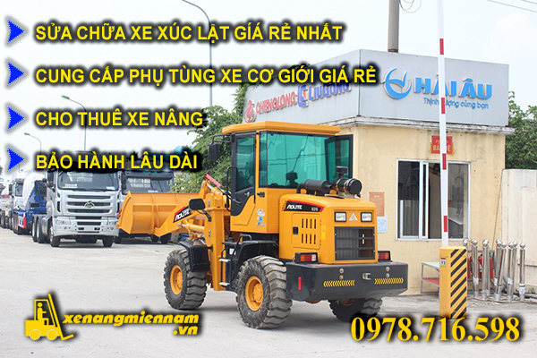 sua xe xuc lat tai binh duong