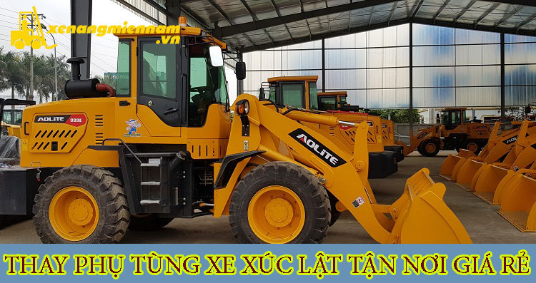 sua xe xuc lat tai tien giang